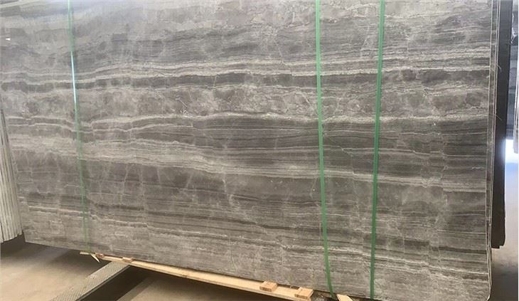River Grey Marble Manufacture